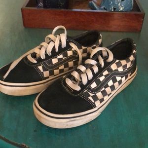 Checkered Vans